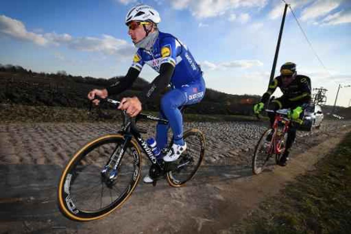 Gilbert had last van vrieskou aan de ogen in GP Samyn