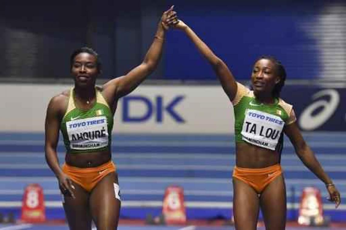 WK indooratletiek - Ivoriaanse vrouwen domineren sprint