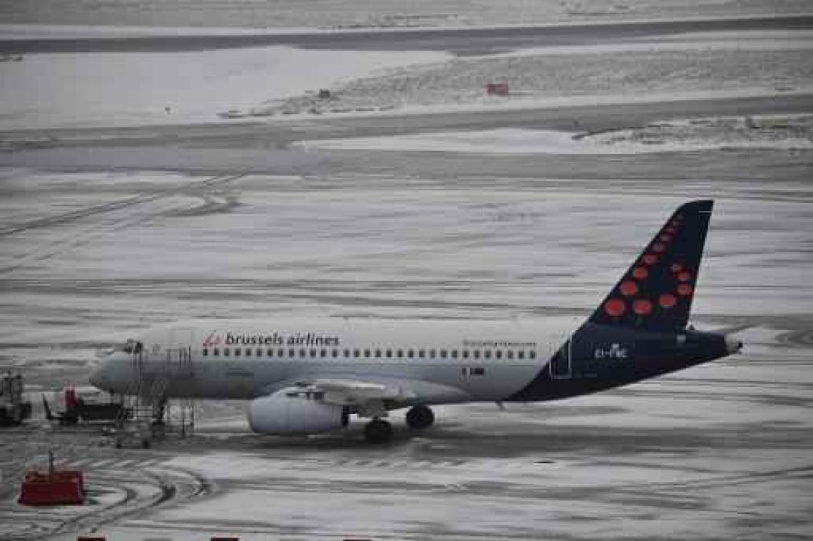 Winterprik - Toestand weer normaal op Brussels Airport