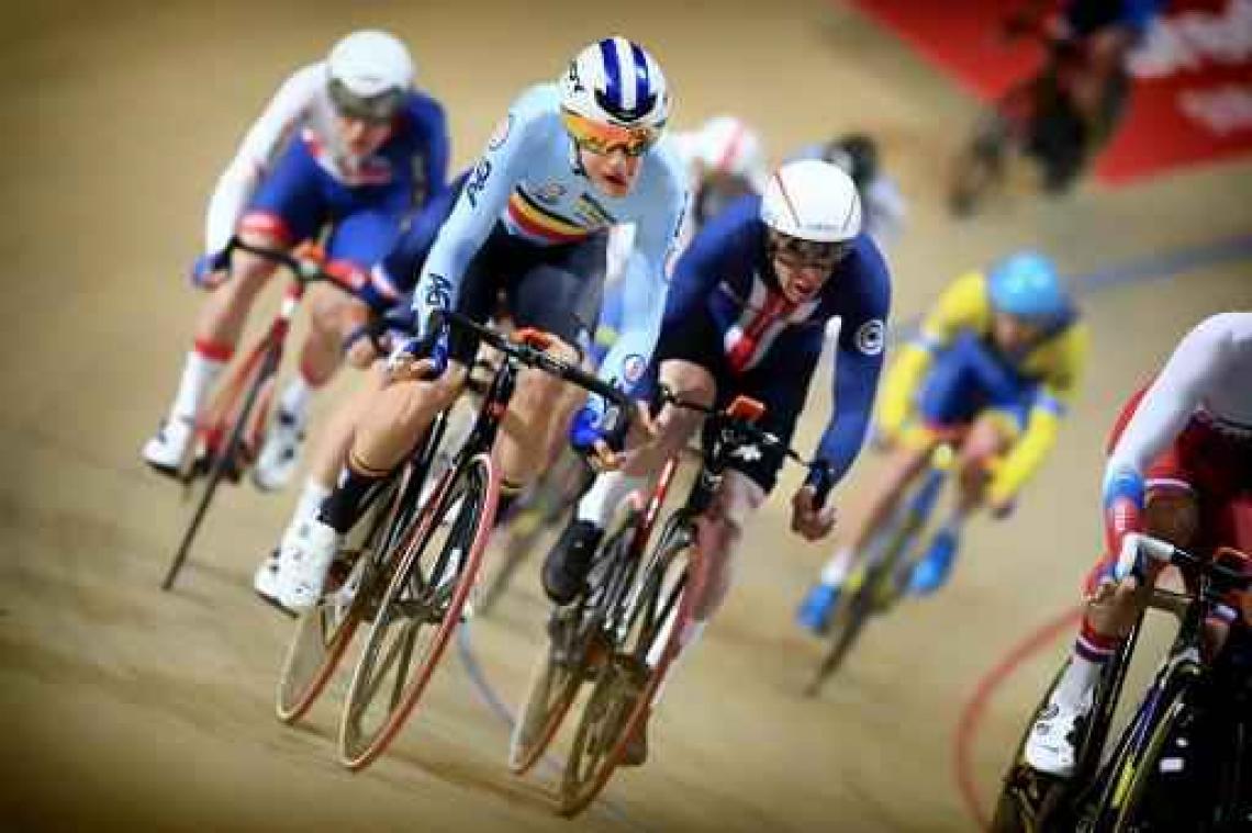 WK baanwielrennen - Lindsay De Vylder eindigt op 20e plaats in omnium