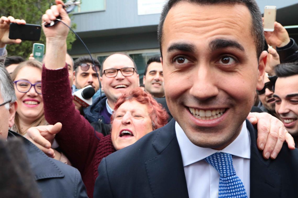 Vijfsterrenbeweging lijkt grootste partij in Italië te worden