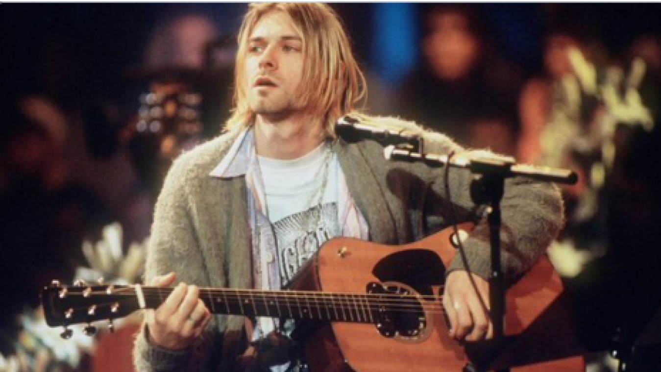 Vuile trui Kurt Cobain brengt 130.000 euro op