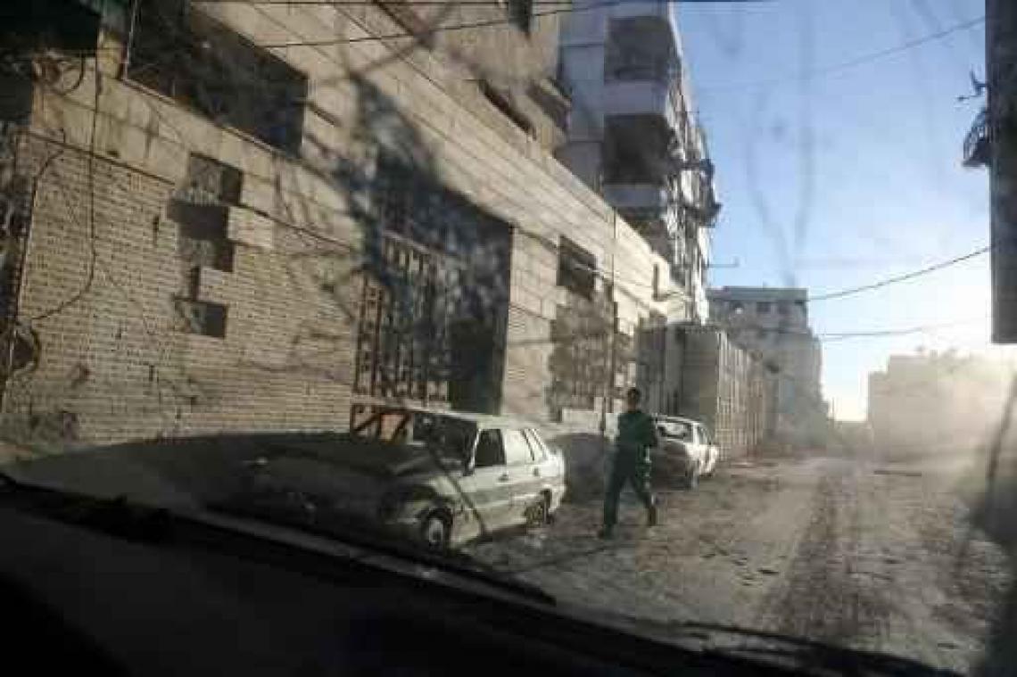 Tientallen gevallen van verstikking na bombardementen op Oost-Ghouta