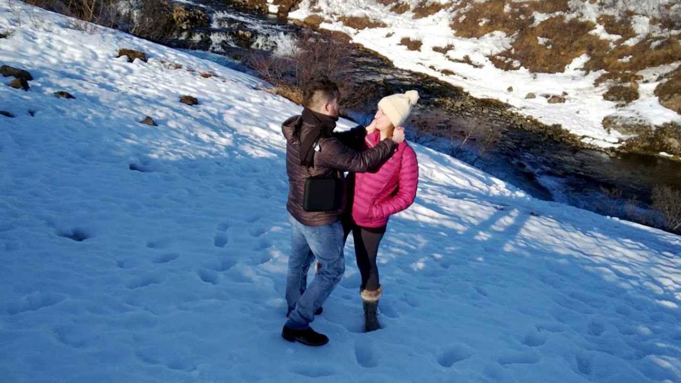 VIDEO. Drone stort te pletter en verpest huwelijksaanzoek