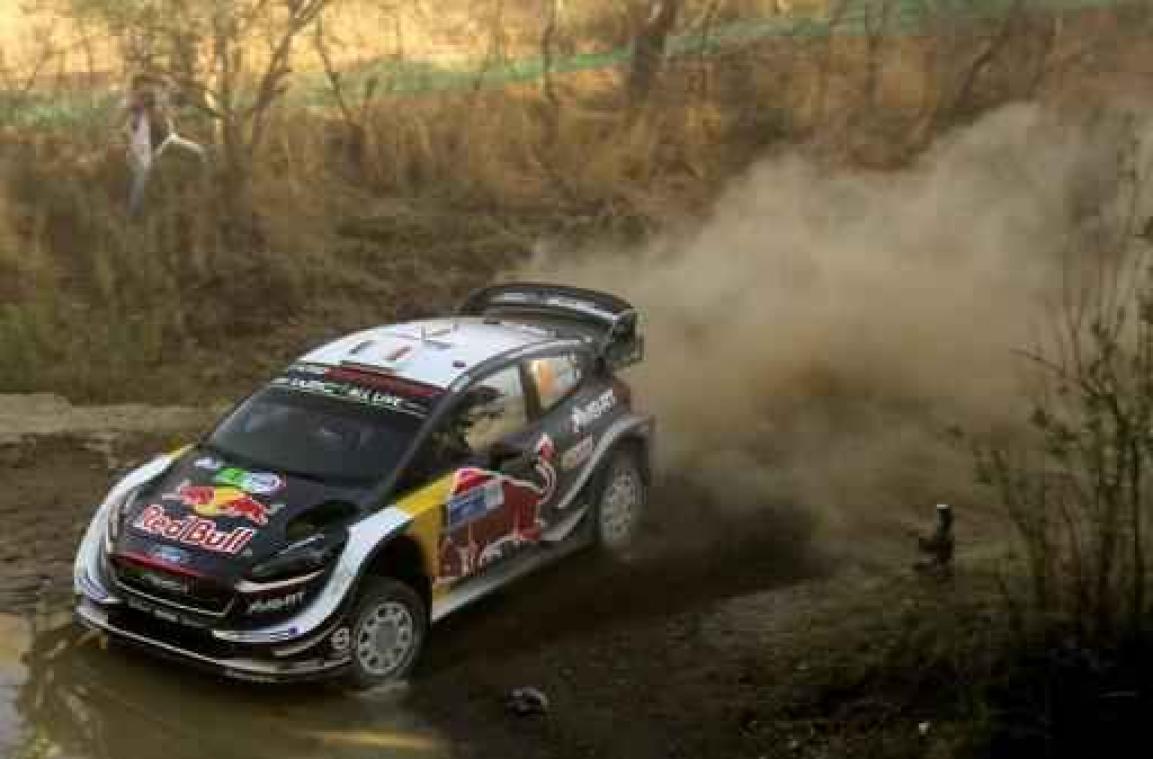 Rally van Mexico - Ogier neemt de leiding in Mexico, Neuville is zesde