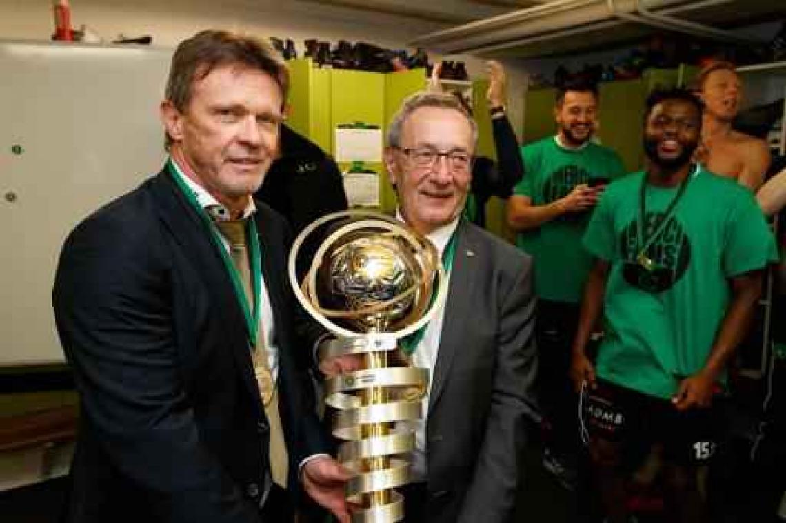 Proximus League - Frank Vercauteren: "Dit is even mooi als landstitel"