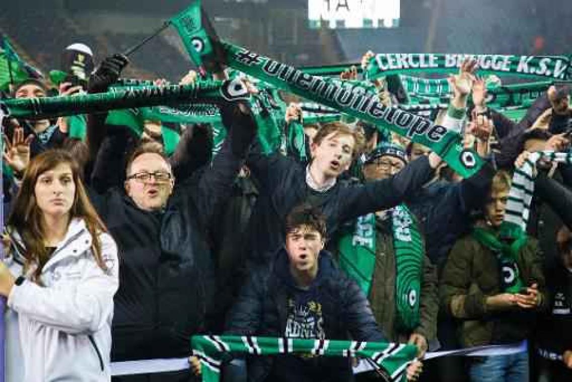 Incidentloze feestnacht in Brugge na winst Cercle