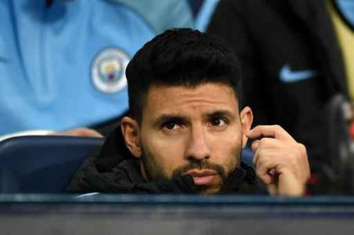 Premier League - Manchester City moet goudhaantje Agüero twee weken missen