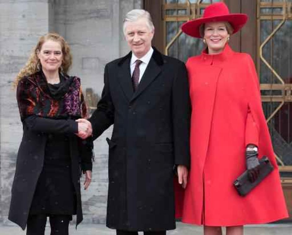 Koning start staatsbezoek aan Canada met plechtige ontvangst