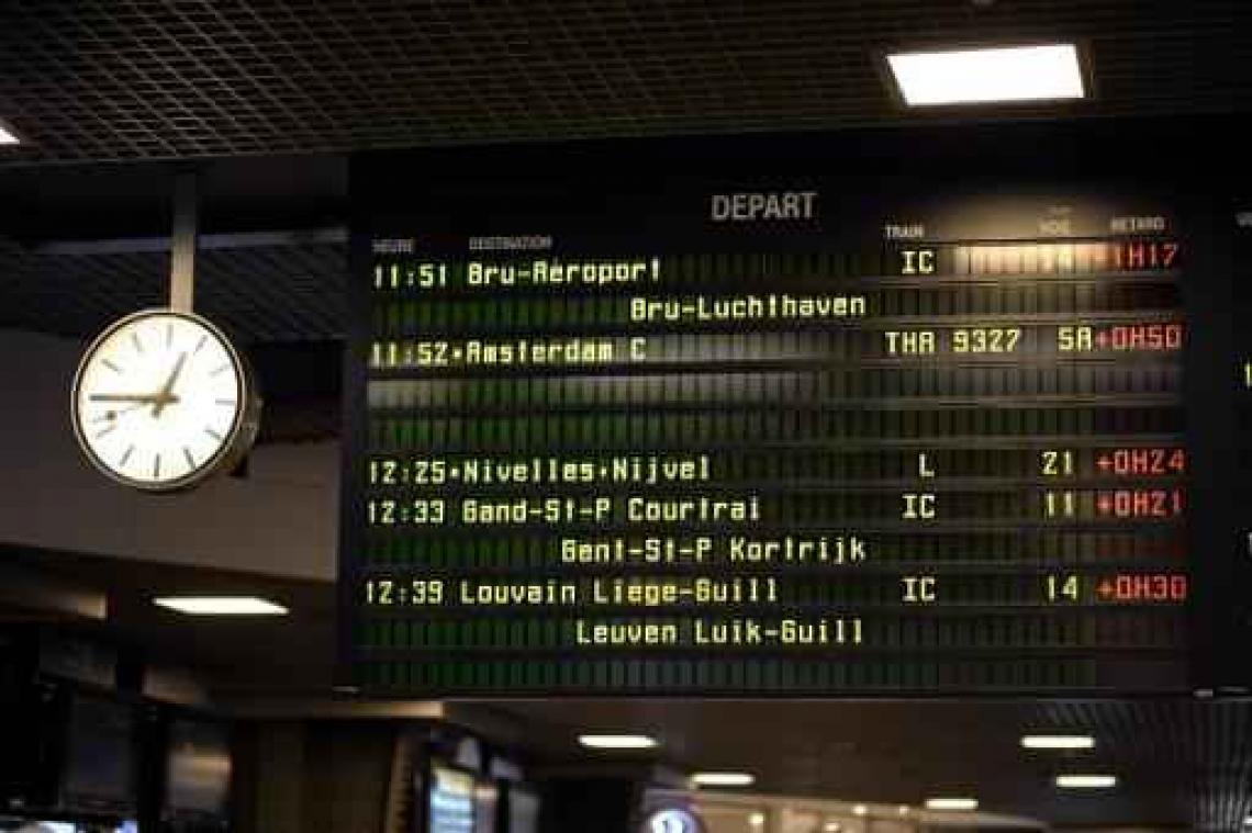 Stiptheid treinen in februari gedaald