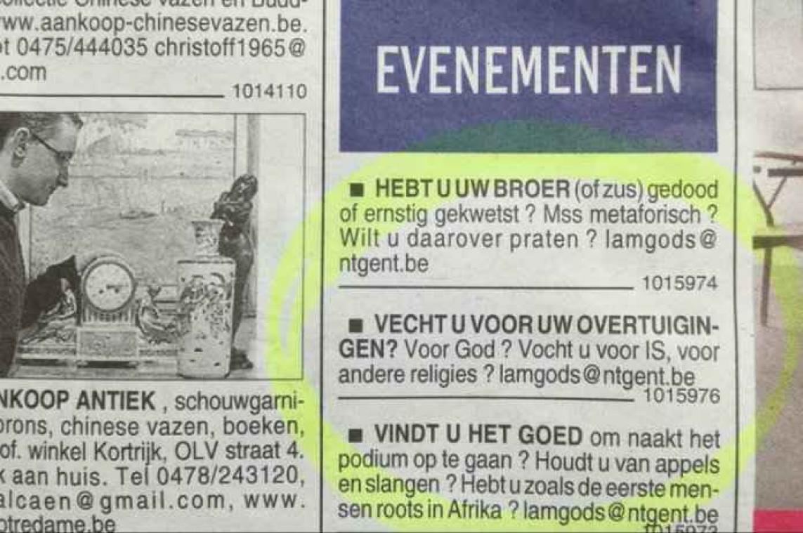 Gents theater zoekt IS-strijders als acteurs