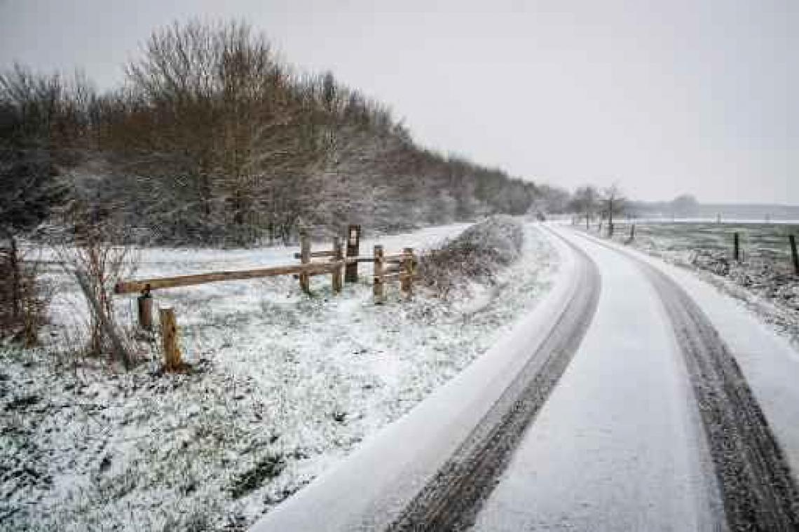 Zaterdag kans op sneeuw