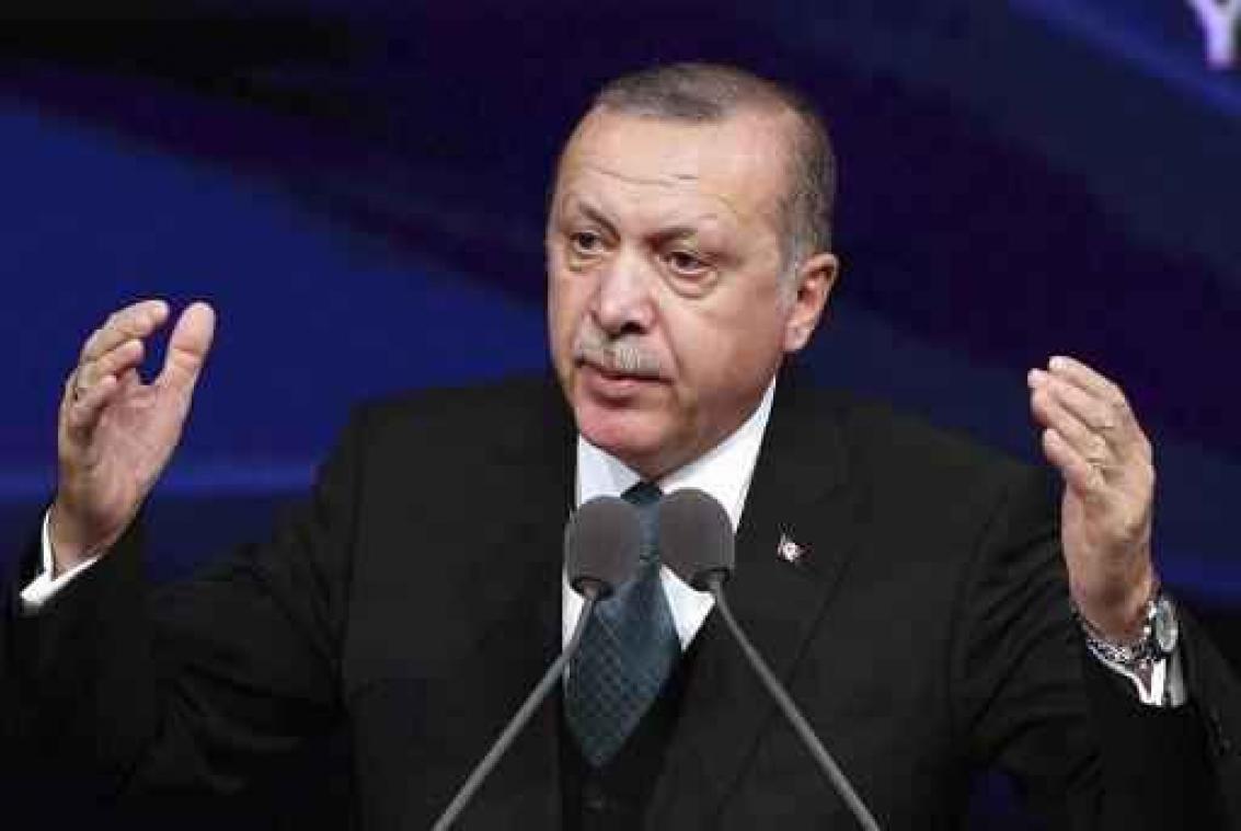 Erdogan legt Europese oproep voor stopzetting gevechten in Syrië naast zich