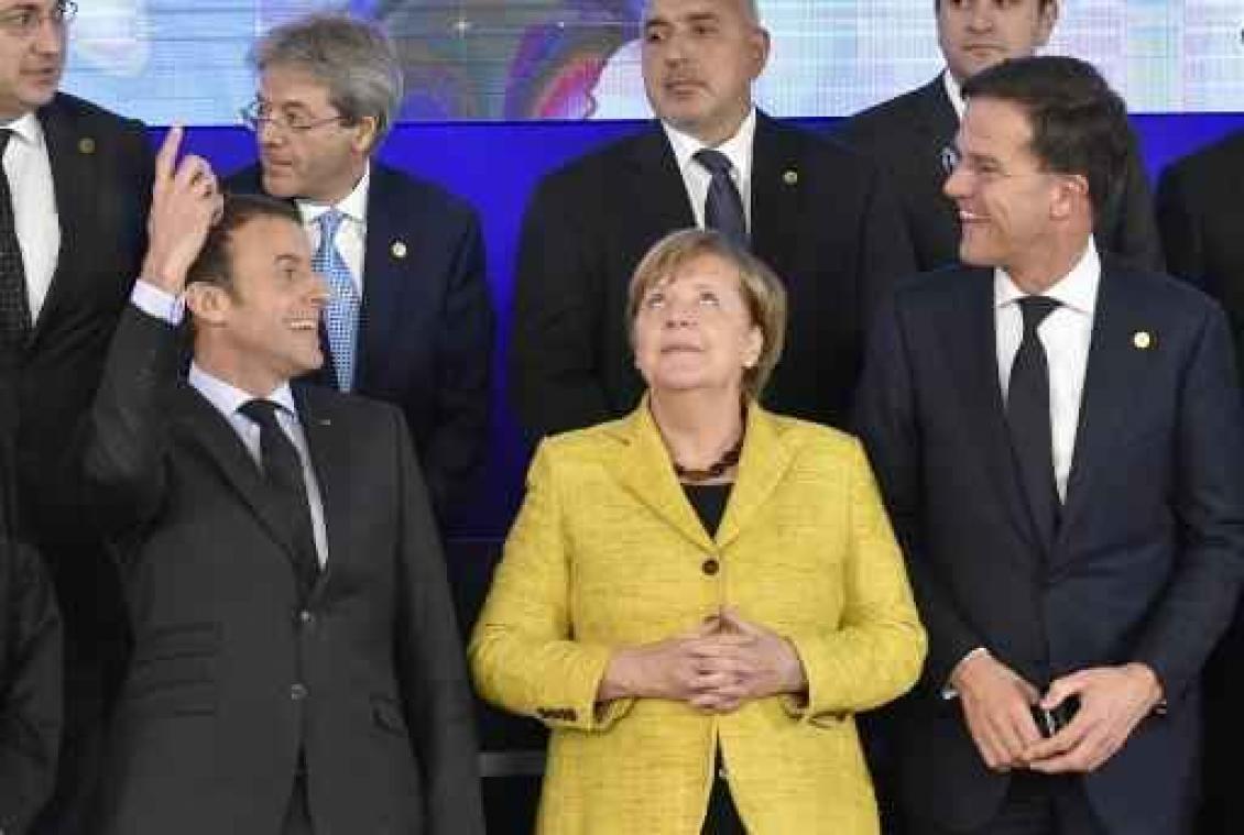 Rutte waarschuwt Merkel en Macron over Europese hervormingen