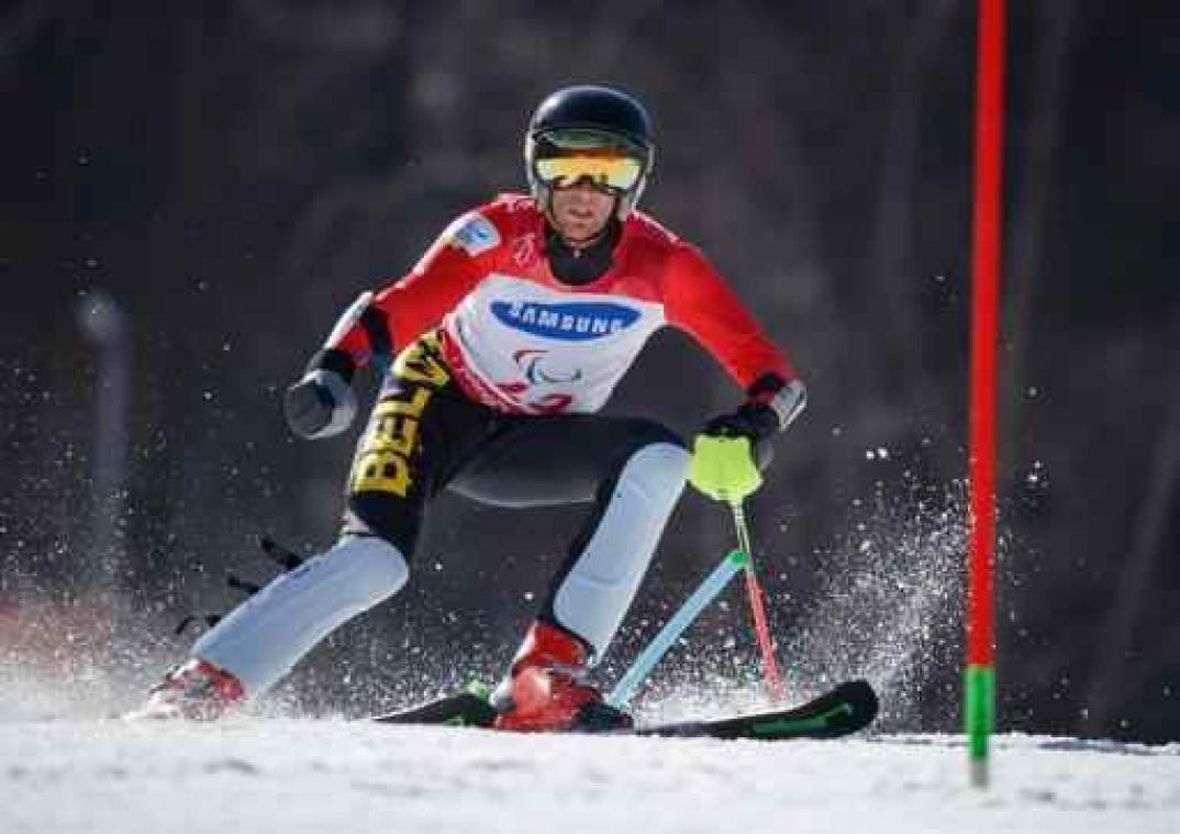 Paralympische Winterspelen - Jasper Balcaen wordt vijftiende in slalom