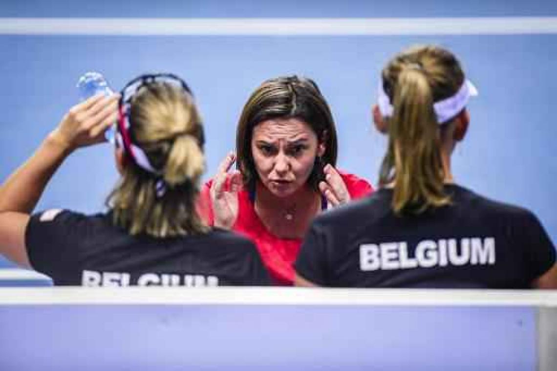 Fed Cup - Dominique Monami niet langer kapitein van het Belgische team