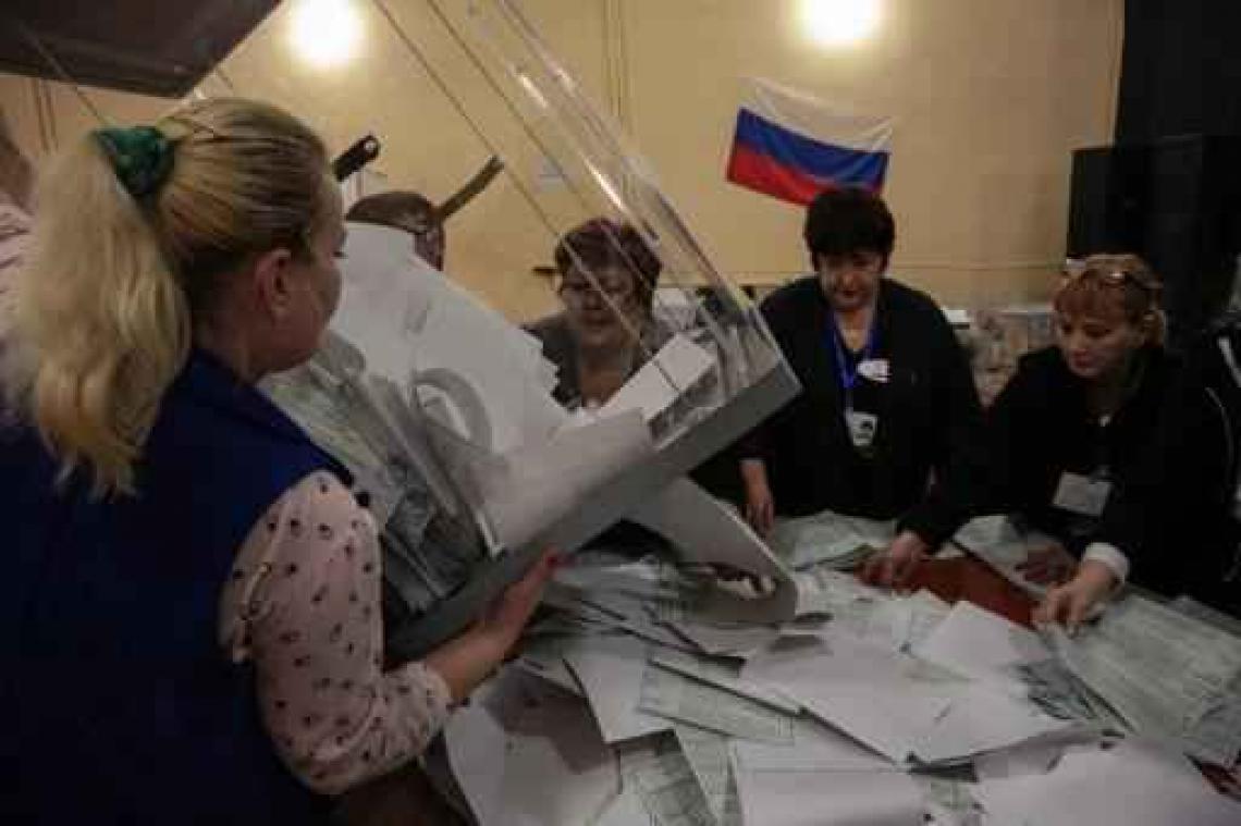 Opkomst Russische presidentsverkiezingen op 67 procent, hoger dan in 2012
