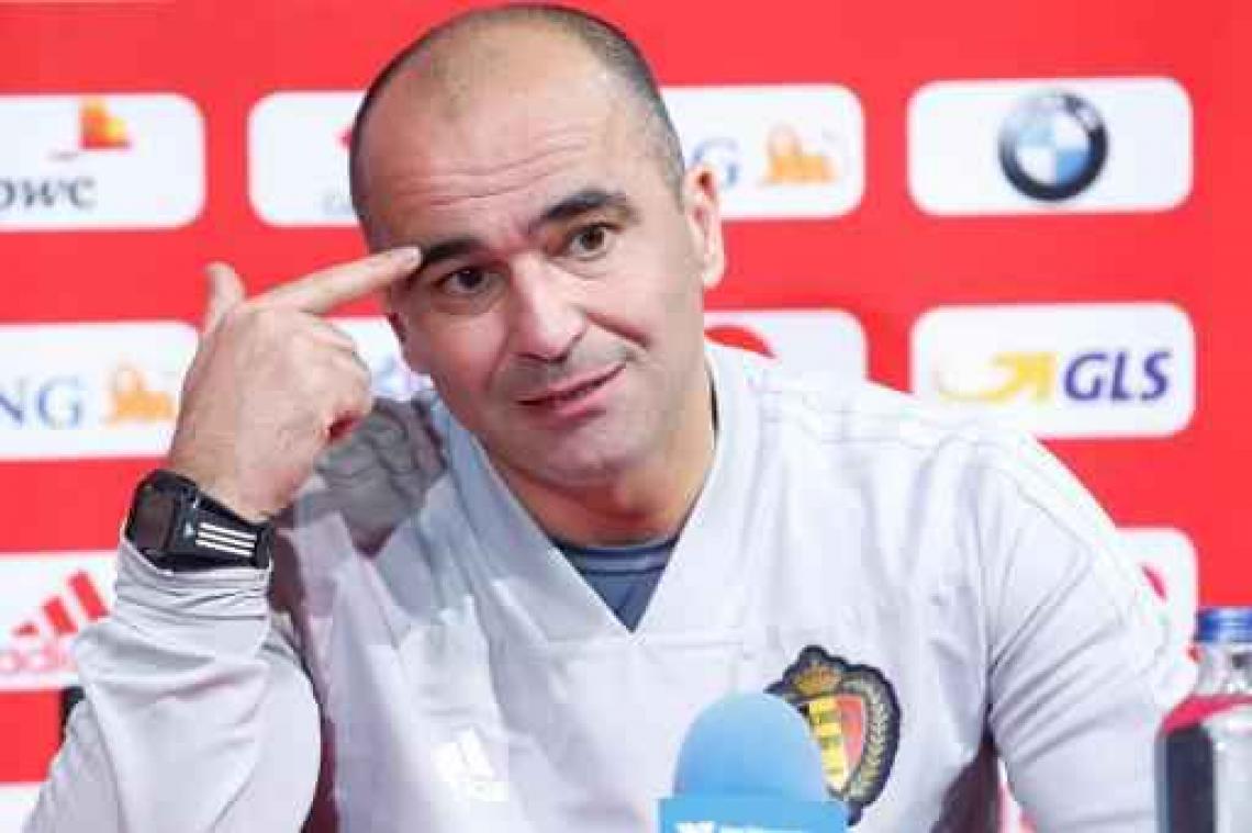 Bondscoach Martinez en staf analyseren nu al WK-tegenstanders