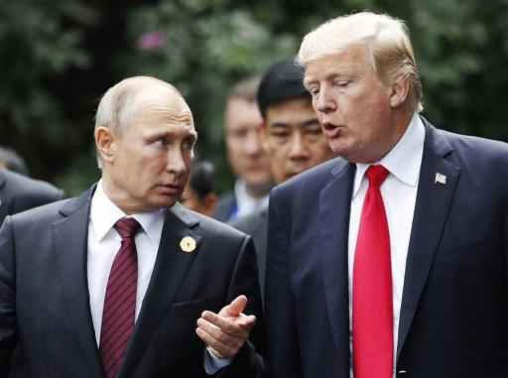 Trump en Poetin willen samen "wapenwedloop inperken"