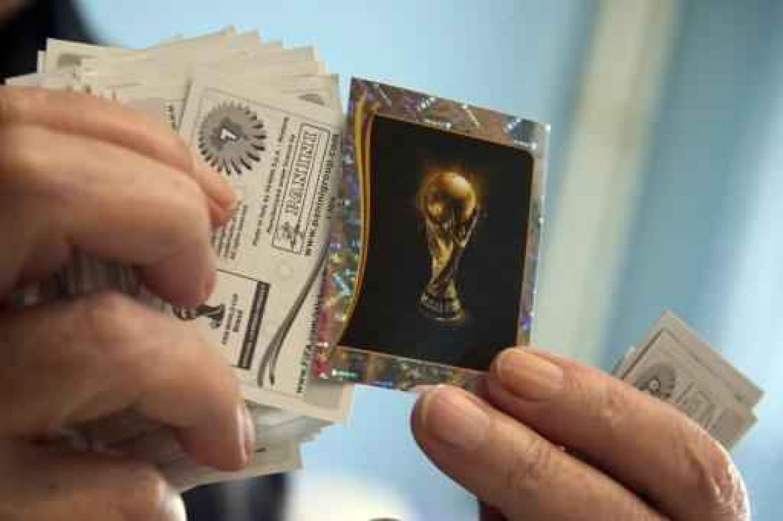 Panini lanceert stickercollectie voor WK voetbal