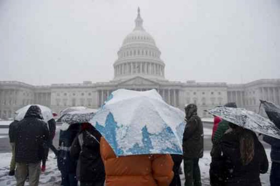 Zware sneeuwval aan Amerikaanse oostkust