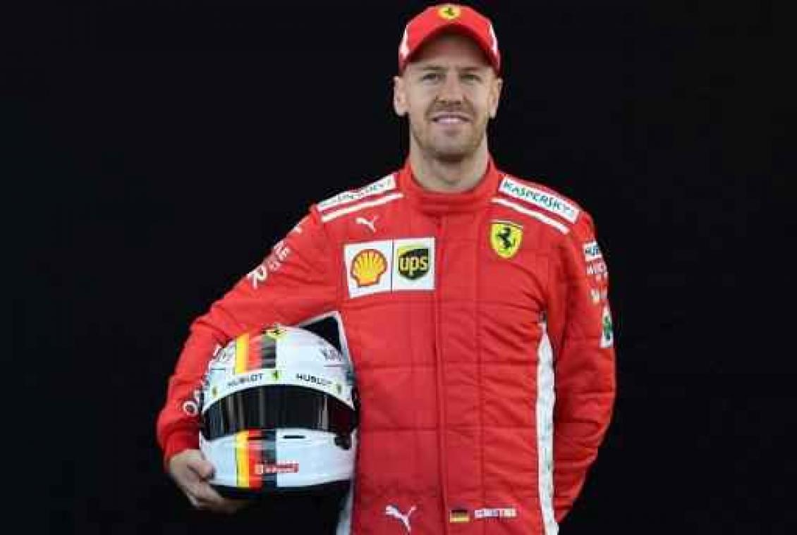 Vettel doopt nieuwe Ferrari Loria