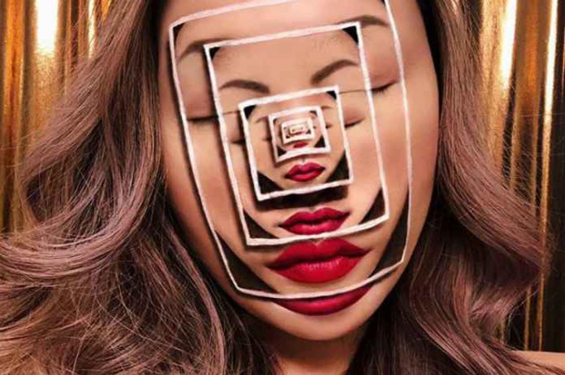 IN BEELD. Optische illusies met make-up