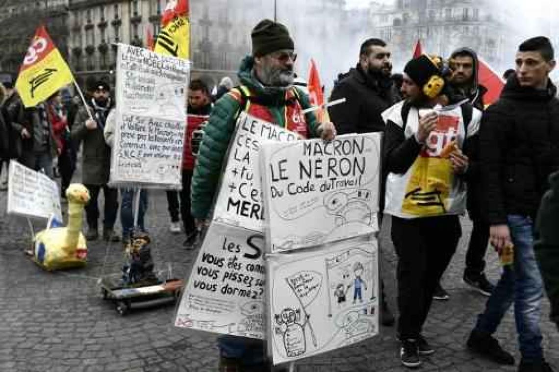 Tienduizenden de straat op in Frankrijk uit protest tegen beleid Macron