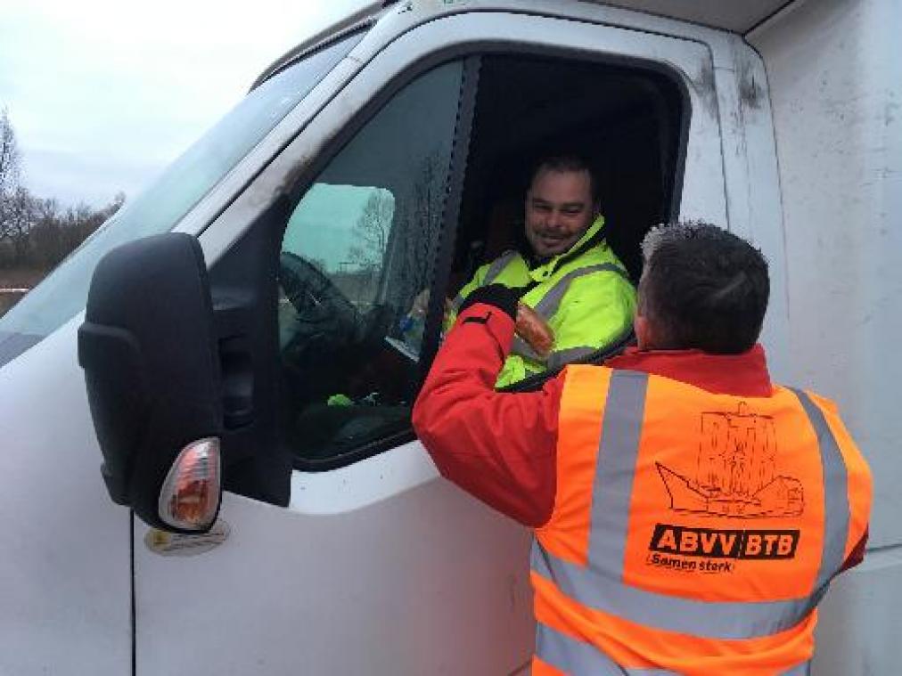 BTB informeert truckers in de strijd tegen sociale dumping