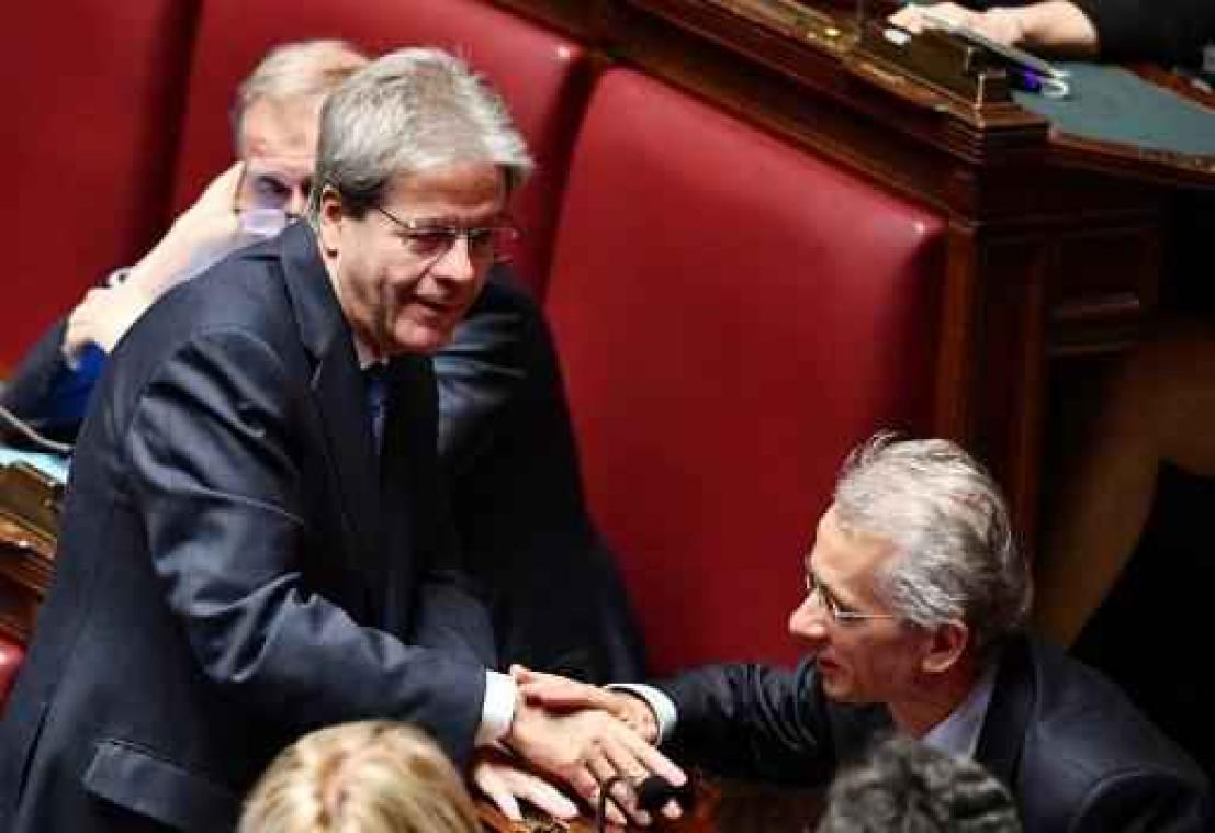 Verkiezingen Italië - Parlement officieel geïnstalleerd, premier Gentiloni neemt ontslag