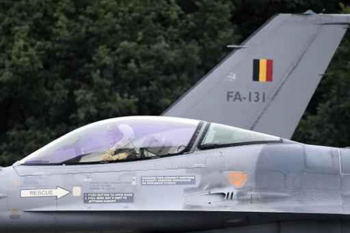 Belgische F-16's geleverd tussen 1982 en 1991