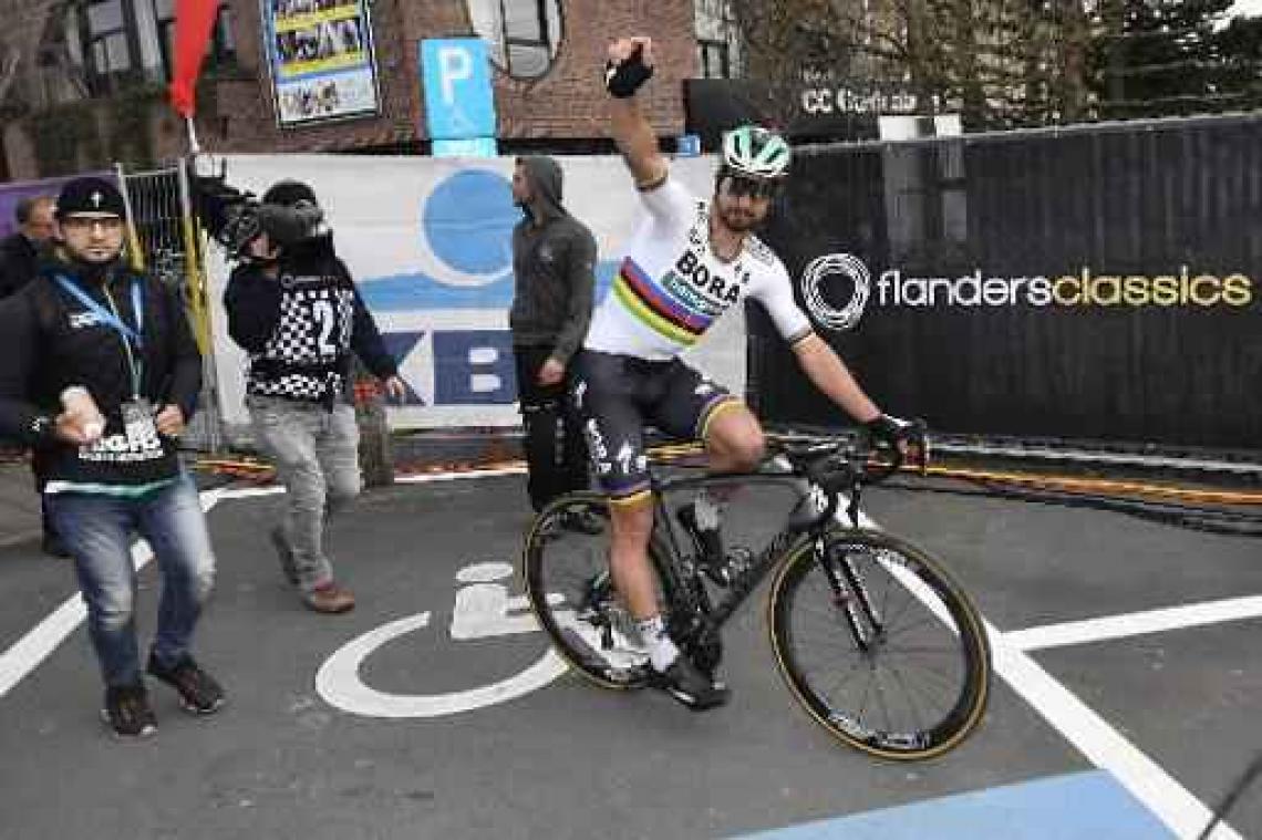 Peter Sagan wint Gent-Wevelgem voor de derde keer