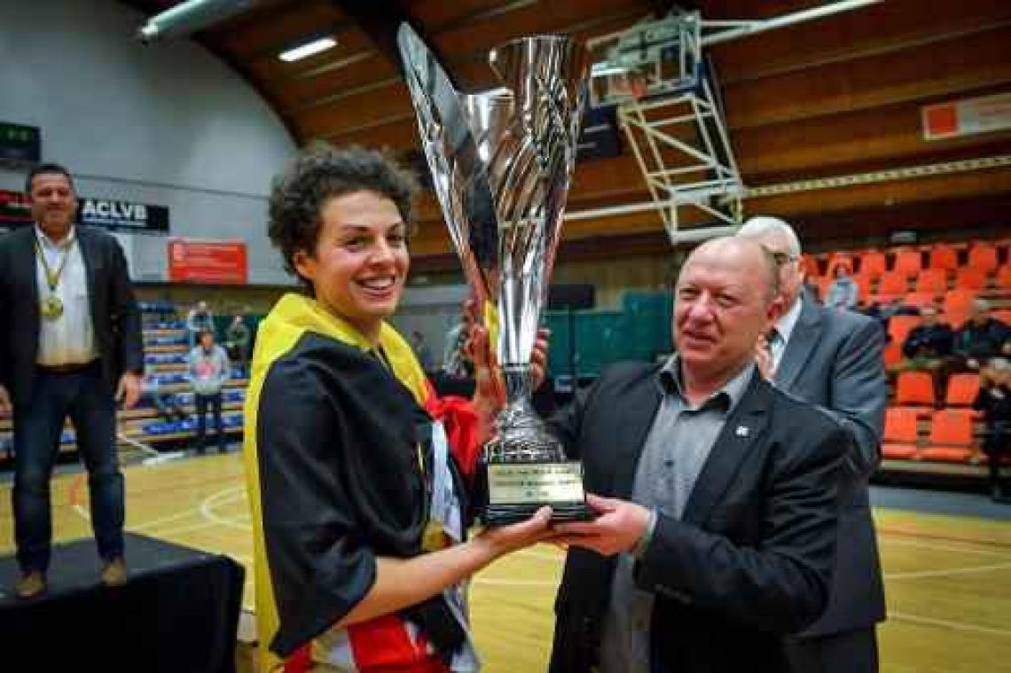 Sofie Hendrickx zegt Belgian Cats vaarwel