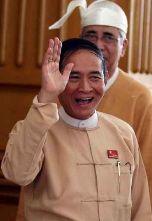 Win Myint is nieuwe president van Myanmar