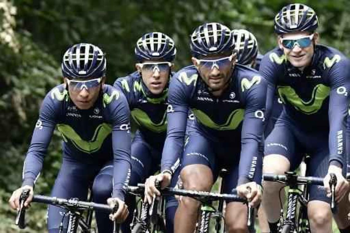 Movistar zonder kopmannen Bennati en Valverde in Vlaanderens Mooiste