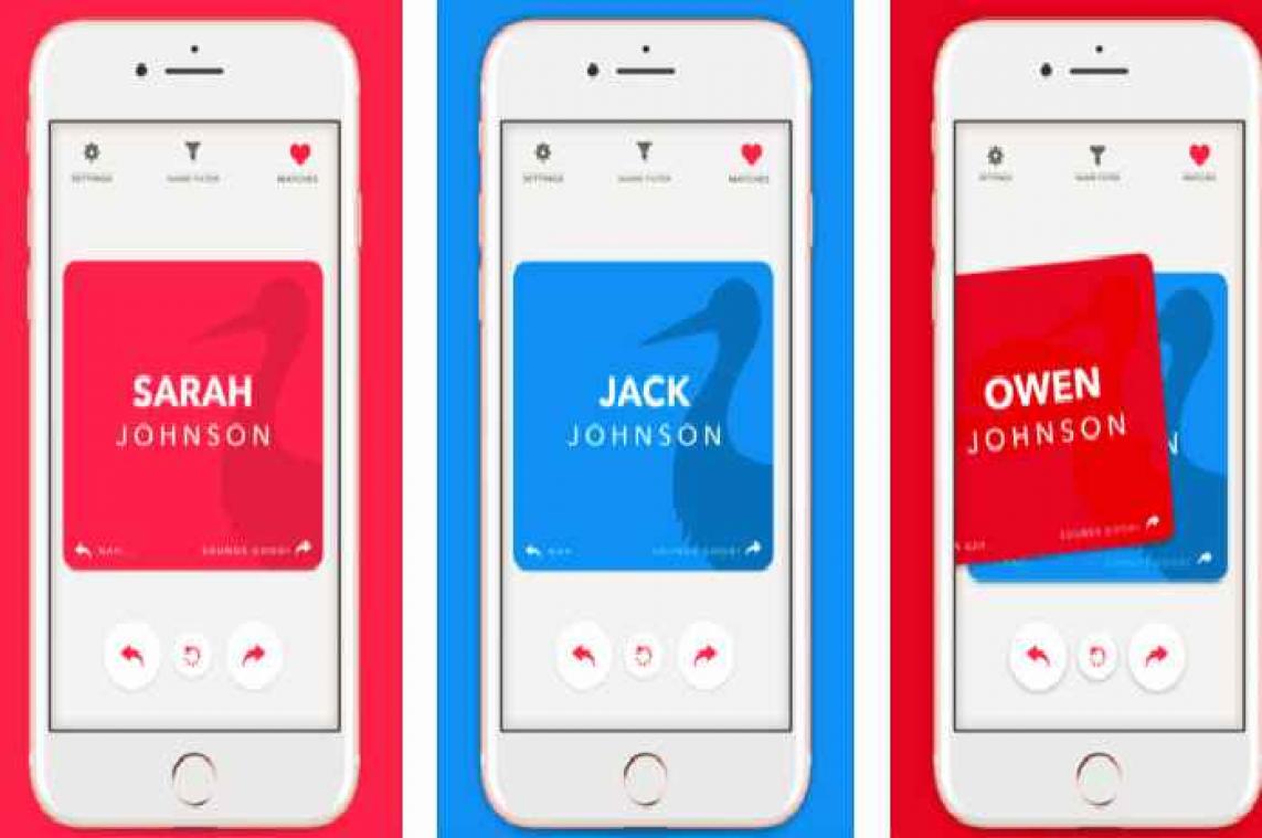 Kinder-app helpt je aan een leuke babynaam