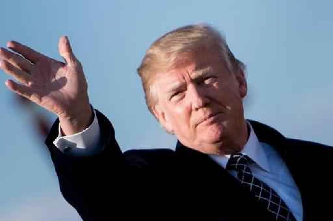 Populariteit Donald Trump licht gestegen