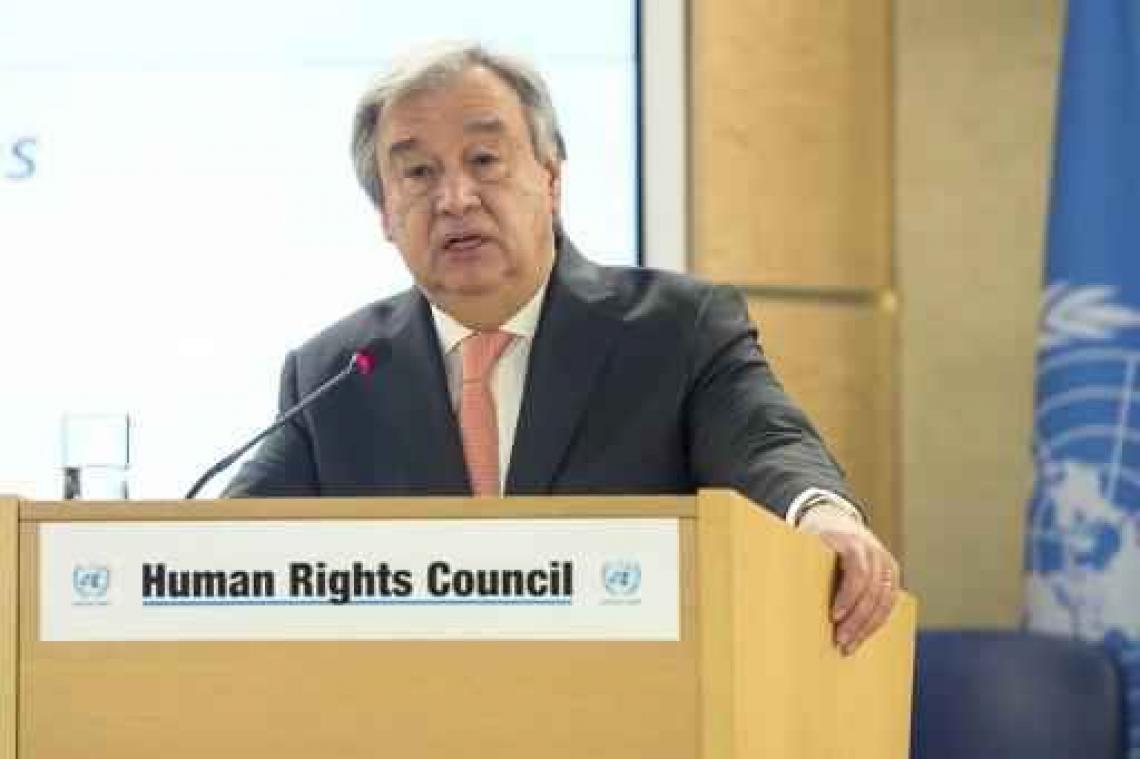 VN-baas Guterres waarschuwt voor nieuwe Koude Oorlog