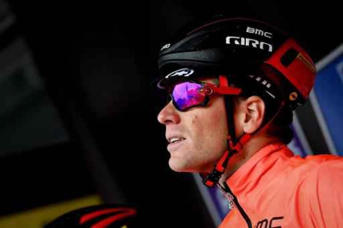 Jürgen Roelandts (BMC) rijdt in dienst van kopman Van Avermaet