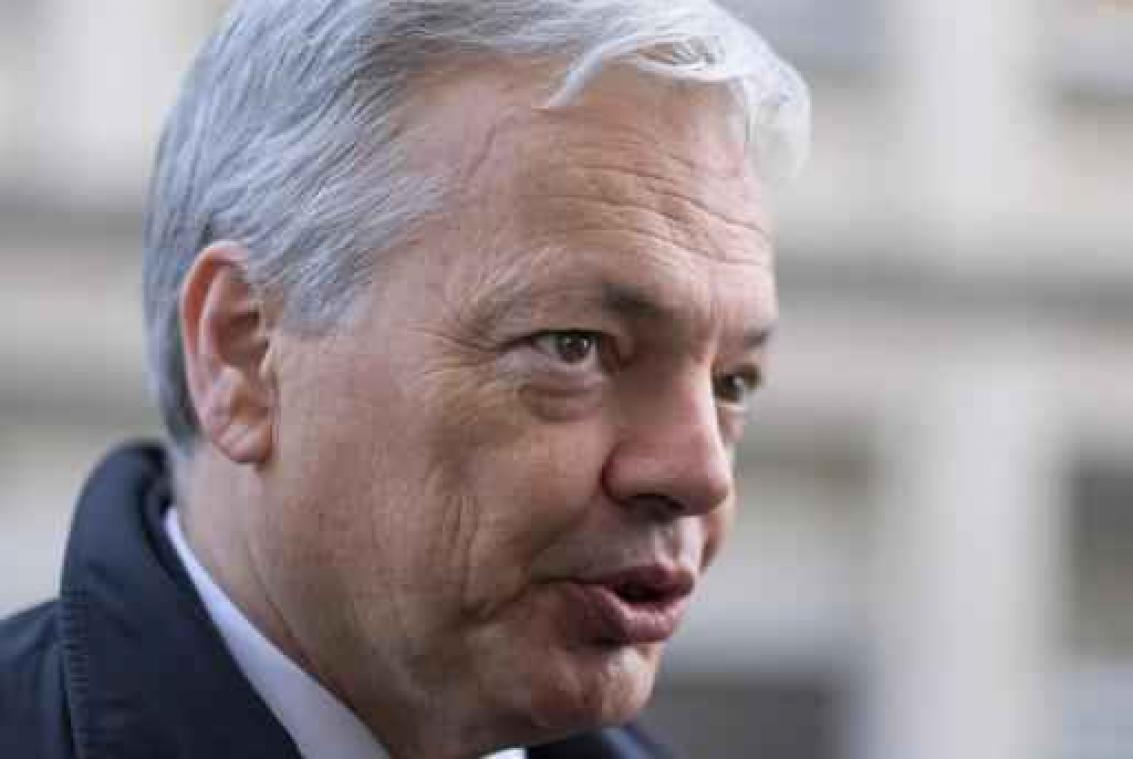 Reynders betuigt medeleven