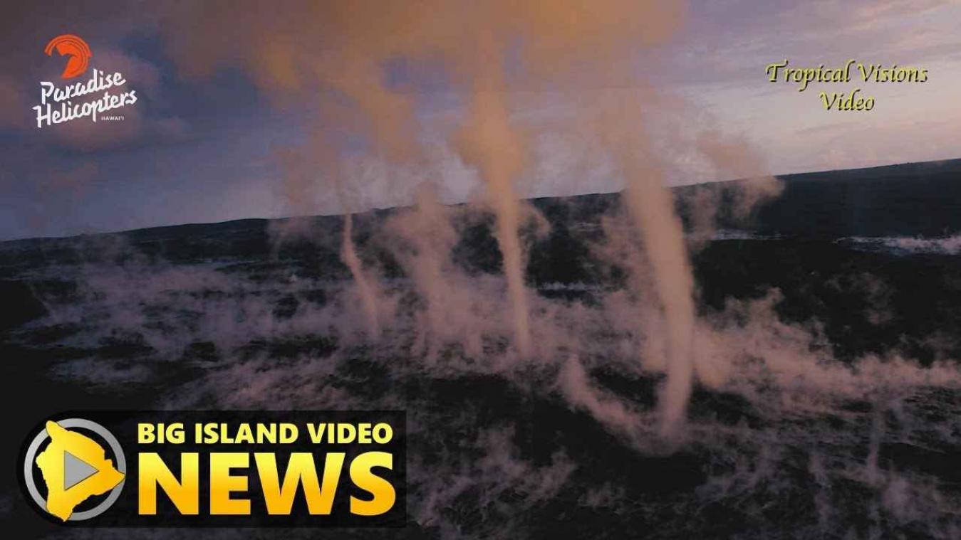 VIDEO. Prachtig natuurfenomeen boven vulkaan op Hawaï