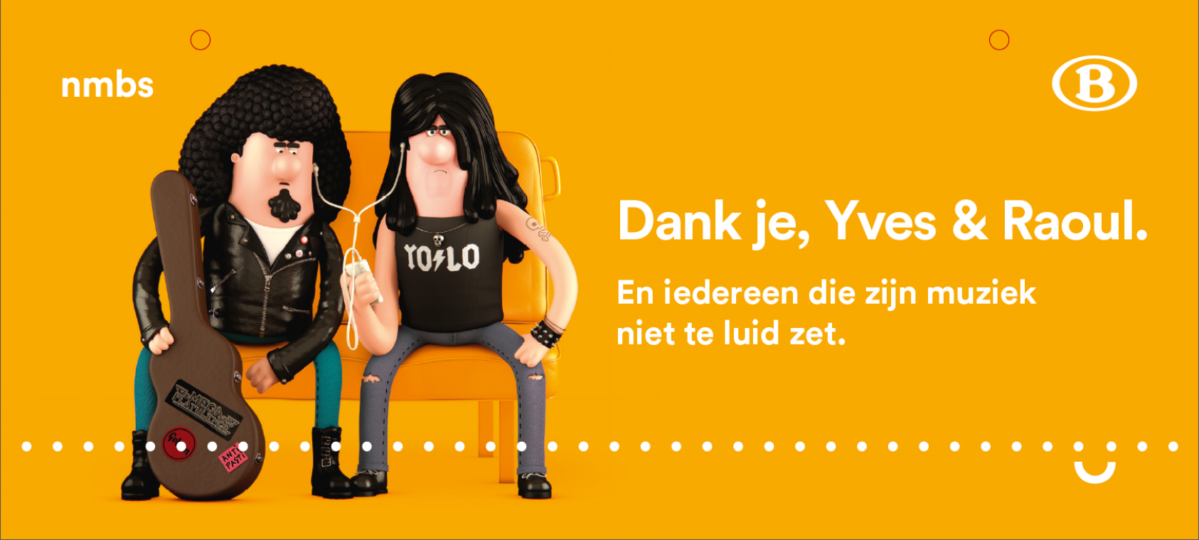 NMBS hangt nieuwe bordjes over hoffelijkheid op