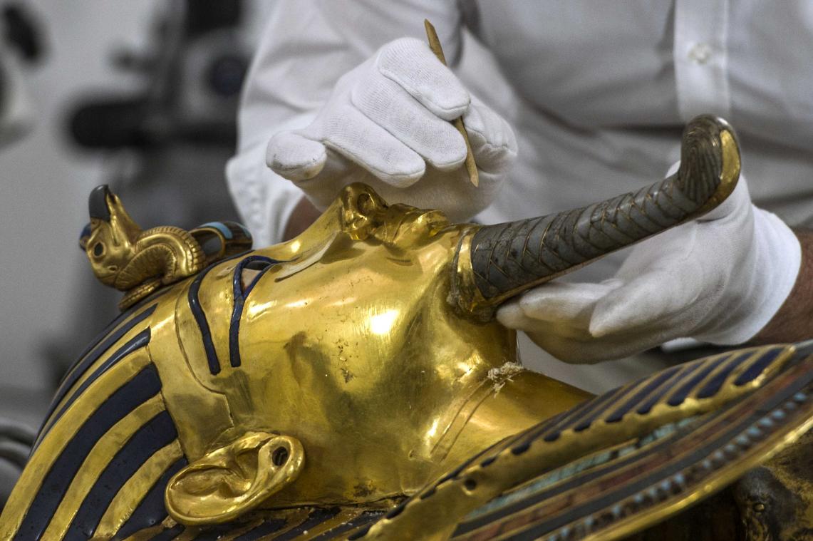 Toetanchamons dodenmasker oorspronkelijk voor Nefertiti