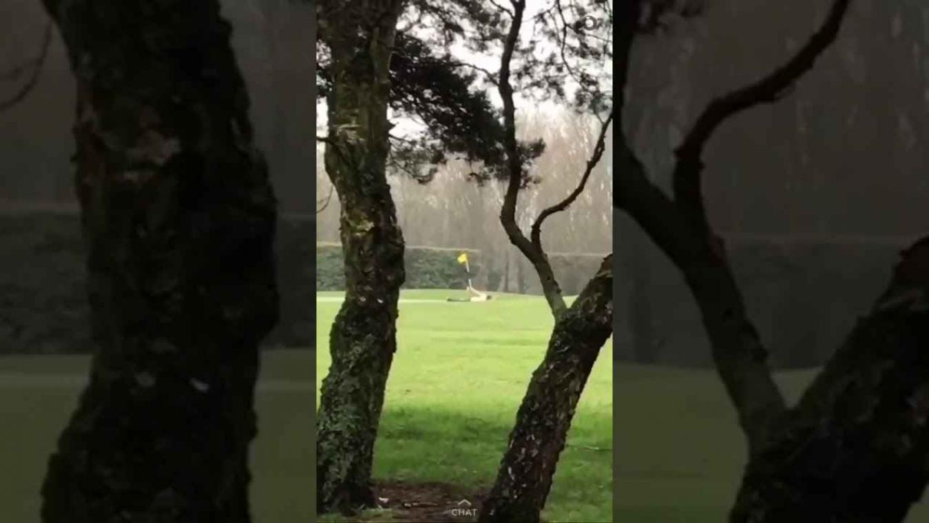 Dit geloof je nooit: man heeft seks met hole op golfbaan