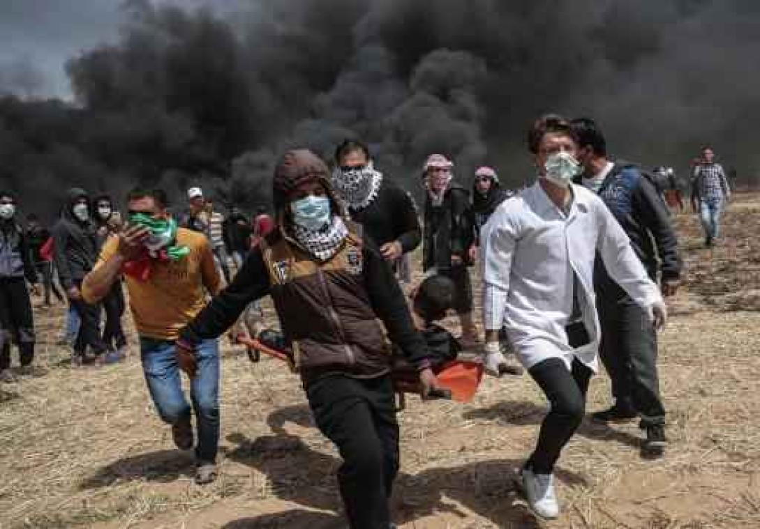 Twee doden en 250 gewonden bij nieuwe Palestijnse protesten