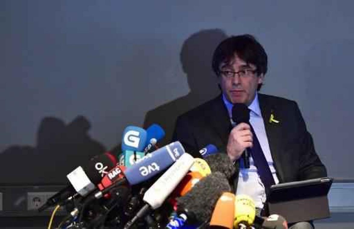 Puigdemont wil na afhandeling Duitse procedure terugkeren naar België