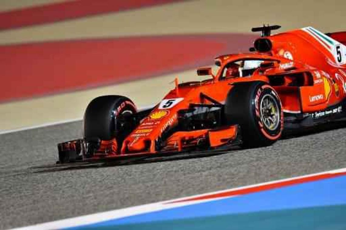 F1 - GP van Bahrein - Sebastian Vettel start op pole, Stoffel Vandoorne op zevende rij
