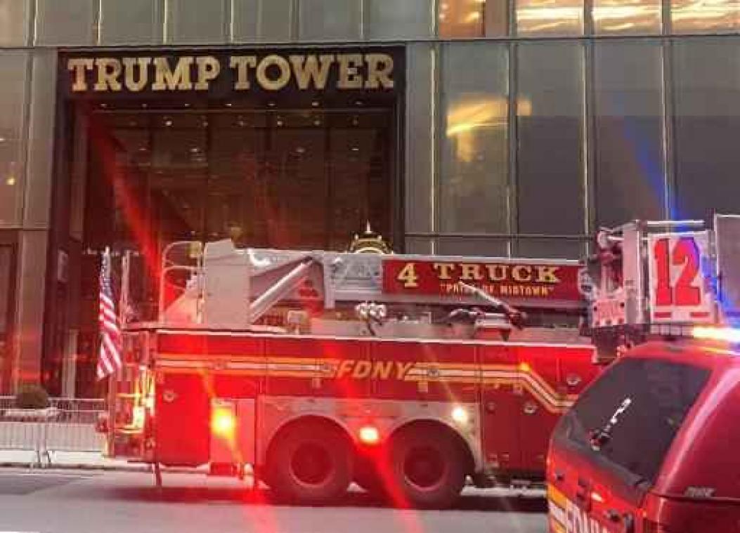 Dode bij brand in Trump Tower