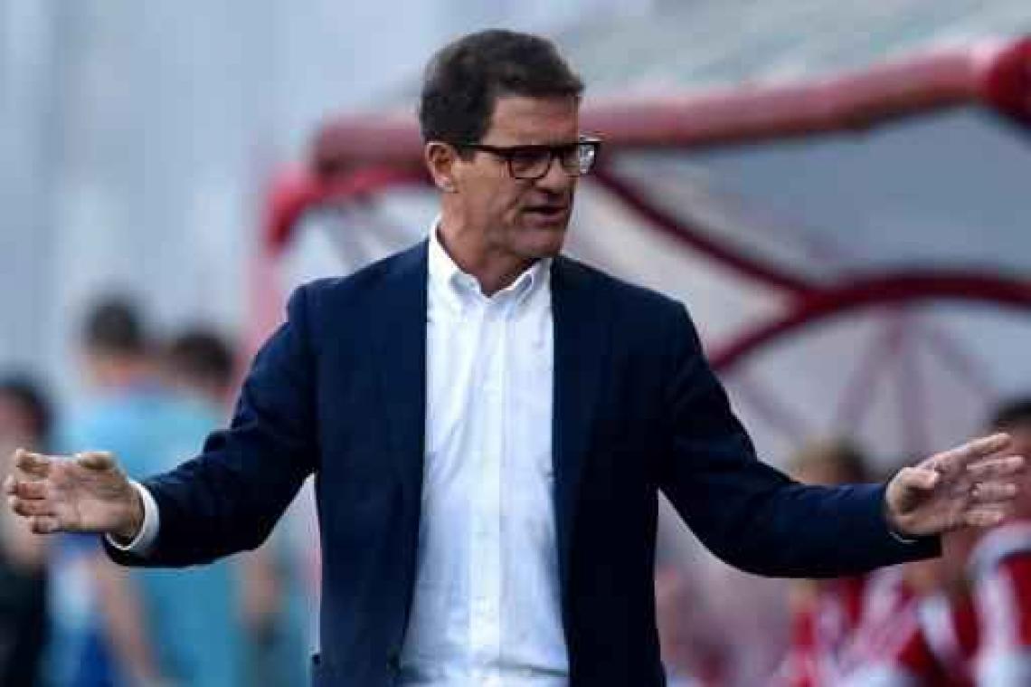 Fabio Capello zal nooit meer op trainersbank zitten