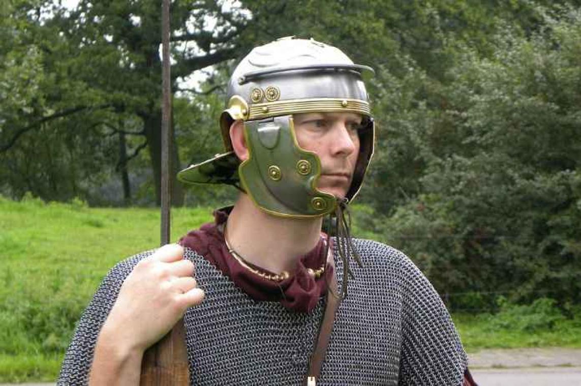 Vier Belgen leggen 100 km af als Romeinse soldaten